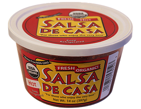 Salsa De Casa - Organic Hot Salsa